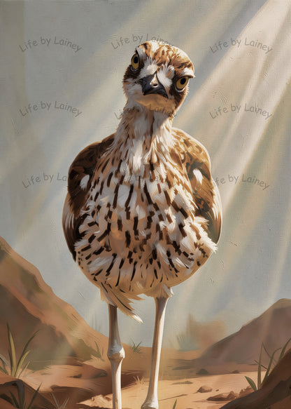 Connie, the Bush Stone Curlew