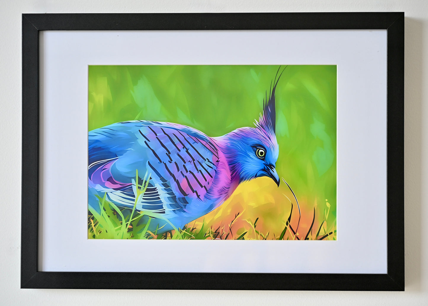 Oliver, the Crested Pigeon