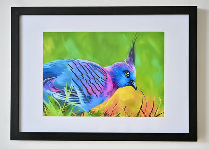 Oliver, the Crested Pigeon
