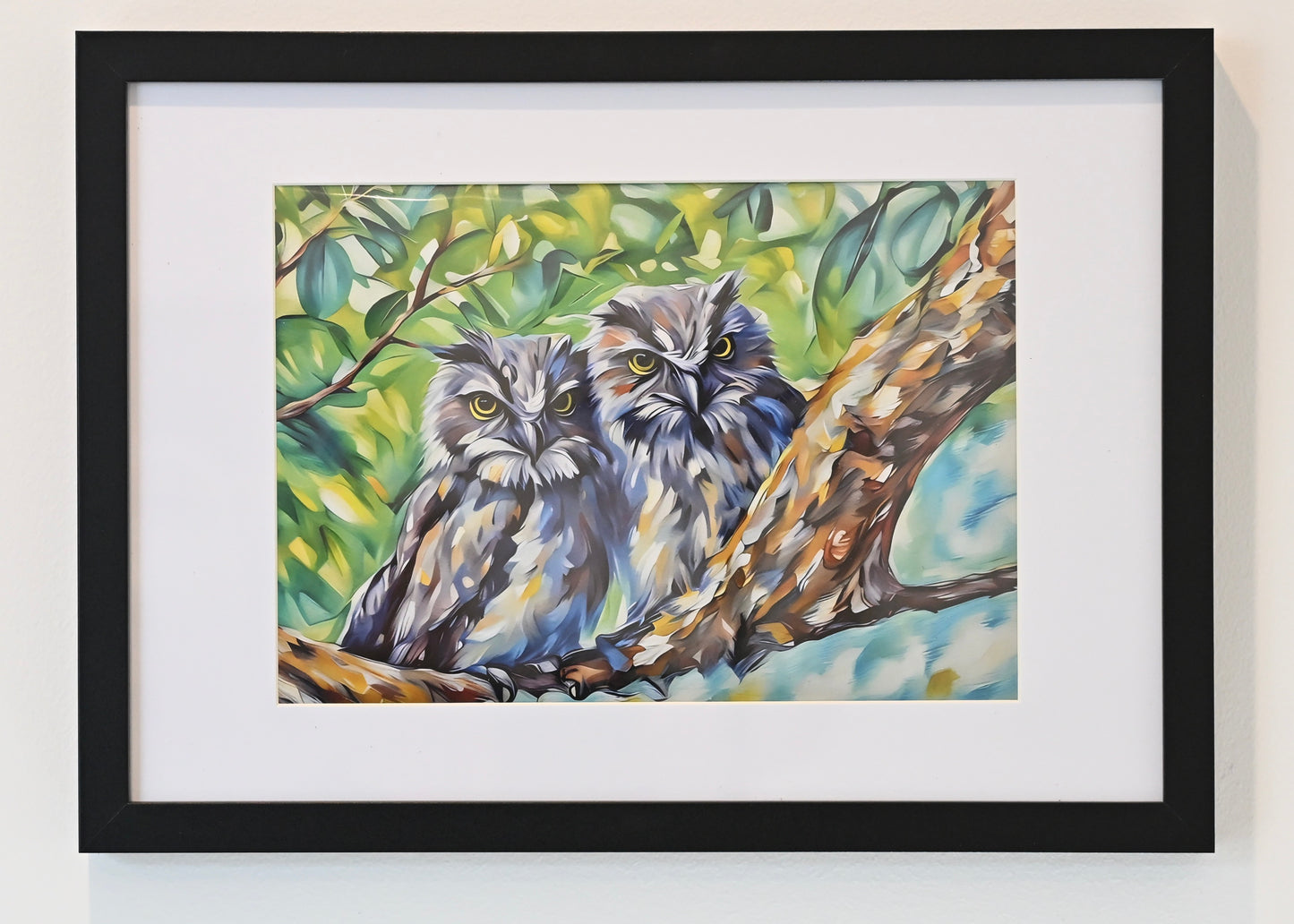 Tawny Twins, the Tawny Frogmouth siblings